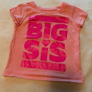 The Children's Place Pink 'Big Sis' T-Shirt